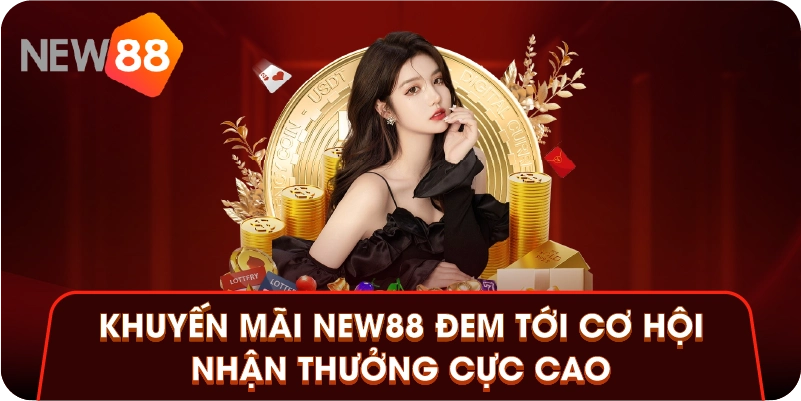 Khuyến mãi New88 đem tới cơ hội nhận thưởng cực cao Khuyến mãi New88 đem tới cơ hội nhận thưởng cực cao
