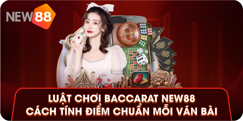 Luật Chơi Baccarat New88 - Cách Tính Điểm Chuẩn Mỗi Ván Bài